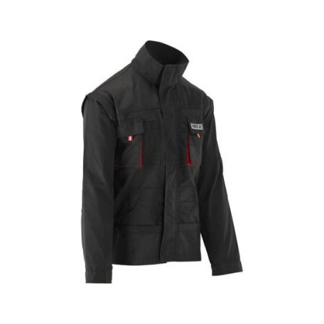 DUERO munkavédelmi kabát fekete-piros M