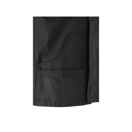 DUERO munkavédelmi kabát fekete-piros 2XL