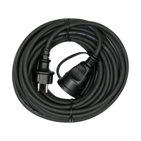 Hosszabító lengőkábel gumiszigetelt 10 m 3 x 1,5 mm2