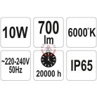 Hordozható LED reflektor 10W