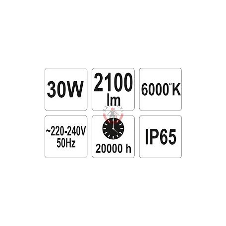 LED reflektor 30W