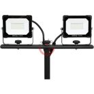 Elektromos állványos LED dupla reflektor 3800 lumen 2x 20 W