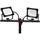 Elektromos állványos LED dupla reflektor 3800 lumen 2x 20 W