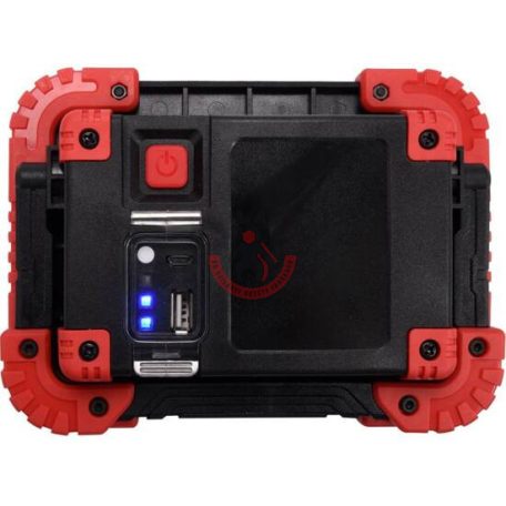 LED reflektor 10W tölthető 3.7V 4400mAh (Powerbank)