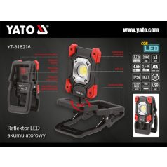 Hordozható reflektor 20W 2000LM