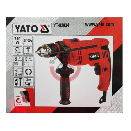 710 W-os ütvefúró 13mm-es gyorstokmánnyal
