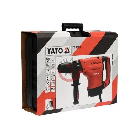 Fúrókalapács 1300W SDS-Max, 20 Joule + koffer