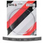 Szalagfűrészlap YT-82185 fűrészhez 1140 x 13 mm 14 TPI
