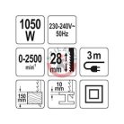 1050 W-os orrfűrész, szablyafűrész