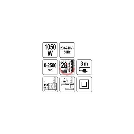 1050 W-os orrfűrész, szablyafűrész