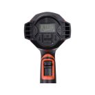 Elektromos hőlégfúvó tartozékokkal LCD kijelzővel 1600w 50-650°C