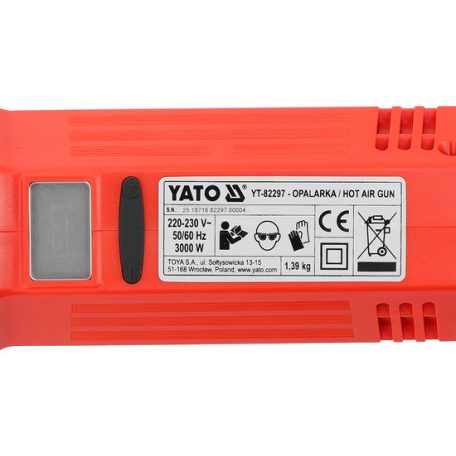 Hőlégfúvó LCD 3000W