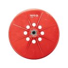 Tépőzáras kerek csiszolótalp falcsiszolóhoz 225 mm