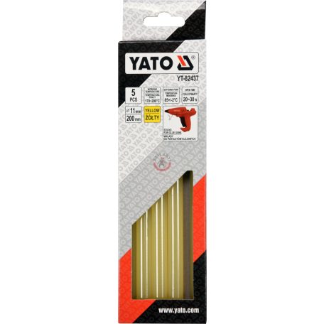 Ragasztó stift 11x200mm sárga 5db