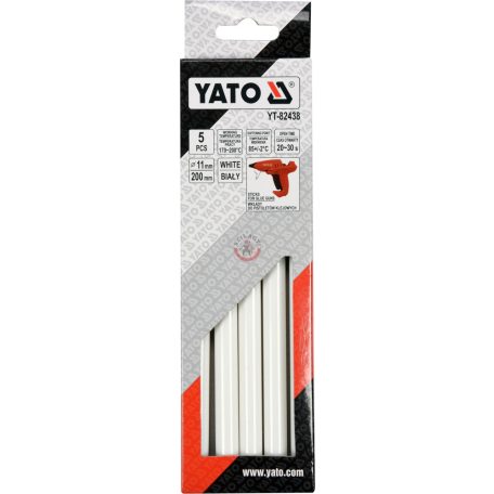 Ragasztó stift 11x200mm fehér 5db