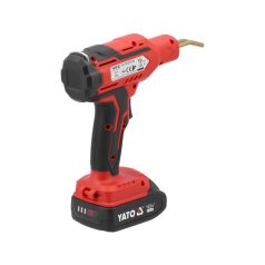 Akkumlátoros műanyag hegesztő 2 Ah akku és töltő