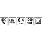 Elektromos festékszórópisztoly 500W