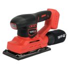 Akkus rezgőcsiszoló géptest 90 x 187 mm 18 V Li-Ion (akku + töltő nélkül)