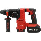 Akkus fúrókalapács SDS+, 18V, 1x4Ah akkuval, töltővel, szénkefementes