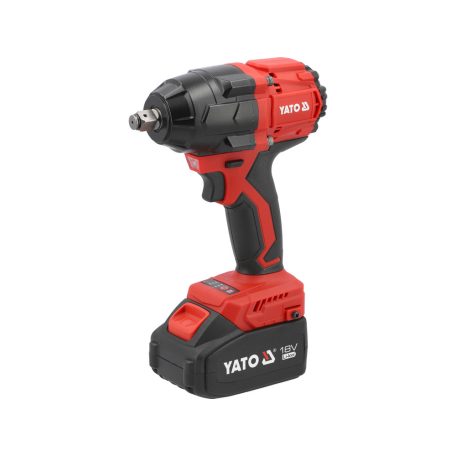 Akkus ütvecsavarozó 1/2" 800 Nm szénkefe nélkül 18 V (2 x 4,0 Ah akku + töltő)