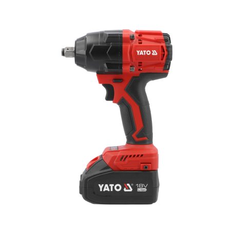 Akkus ütvecsavarozó 1/2" 800 Nm szénkefe nélkül 18 V (2 x 4,0 Ah akku + töltő)