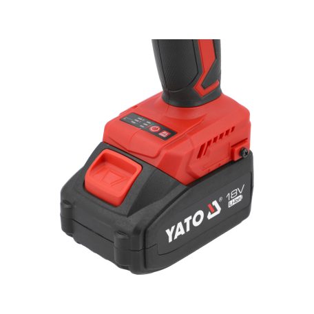 Akkus ütvecsavarozó 1/2" 800 Nm szénkefe nélkül 18 V (2 x 4,0 Ah akku + töltő)