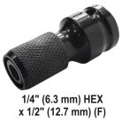 Akkus ütvecsavarozó 1/2" 800 Nm szénkefe nélkül 18 V (2 x 4,0 Ah akku + töltő)