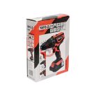 Akkus ütve fúrócsavarozó 18 V Li-ion 2,0 Ah fém tokmány