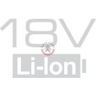 Akkus ütvefúró-csavarozó 75Nm 18 V Li-Ion (2 x 3 Ah akku + töltő) szénkefementes