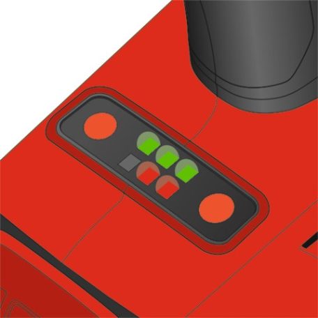 Akkus ütvecsavarozó 700 Nm szénkefe nélküli 18 V Li-Ion (akku + töltő nélkül)