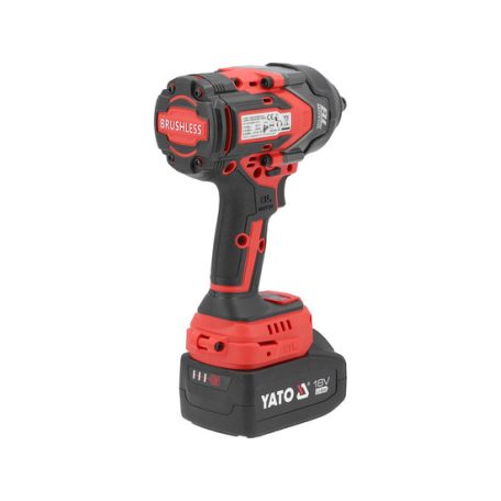 Akkus ütvecsavarbehajtó 18V 1/2'' 1200Nm szénkefementes (4Ah akku + töltő)