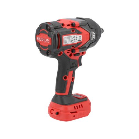Akkus ütvecsavarbehajtó 18V 1/2'' 1200Nm szénkefementes (akku és töltő nélkül)