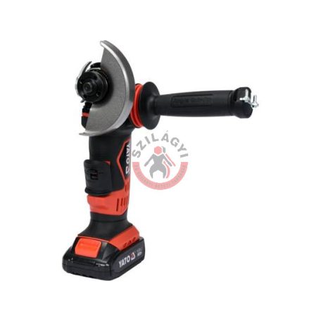 Akkus sarokcsiszoló 18 V Li-Ion 125mm 2,0Ah akku+töltő