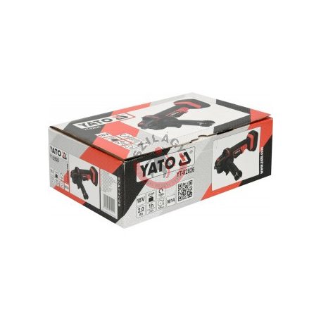 Akkus sarokcsiszoló 18 V Li-Ion 125mm 2,0Ah akku+töltő