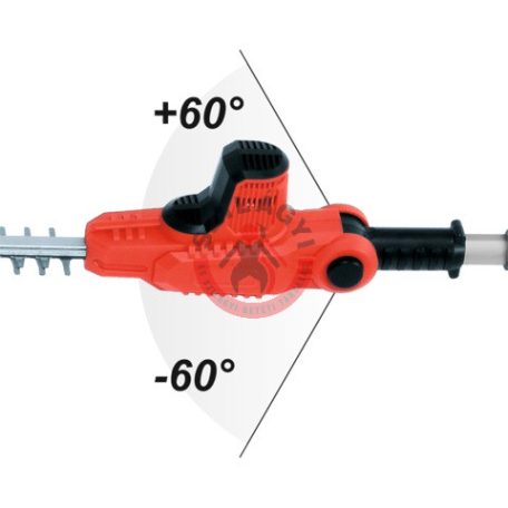 Akkus lombnyíró 18 V Li-Ion 2,0Ah akku+töltő 207-274 cm