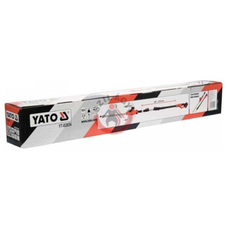 Akkus lombnyíró 18 V Li-Ion 2,0Ah akku+töltő 207-274 cm