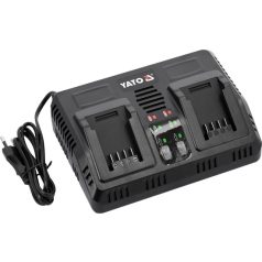 Dupla akkumulátor töltő gépekhez 18 V