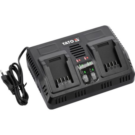 Dupla akkumulátor töltő gépekhez 18 V