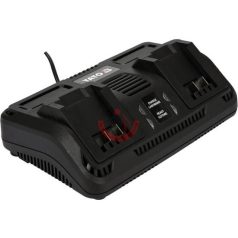 Dupla töltő 18V-os akkurendszerhez