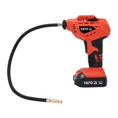 akkus kompresszor 18V, 1x2,0 Ah akkuval+töltővel