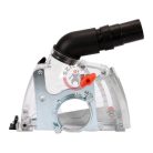 Sarokcsiszoló porelszívó adapter vágáshoz 115 / 125 mm