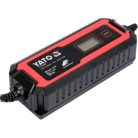 Akkumulátor töltő 6/12 V 2/4 A max. 200 Ah LCD kijelző