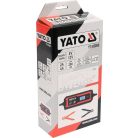 Akkumulátor töltő 6/12 V 2/4 A max. 200 Ah LCD kijelző