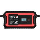 Akkumulátor töltő 6/12 V 2/10 A max. 200 Ah LCD kijelző