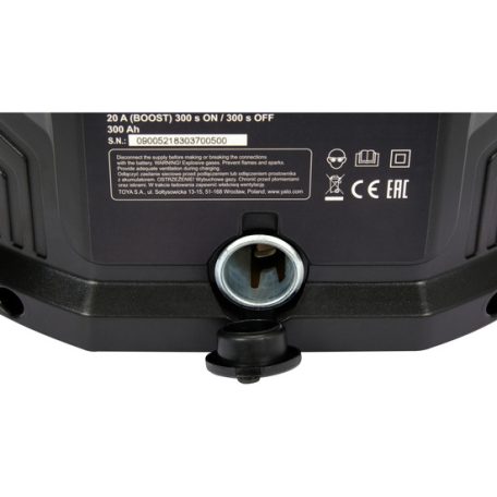 Akkumulátor töltő 12 V / 20 A / max. 300 Ah