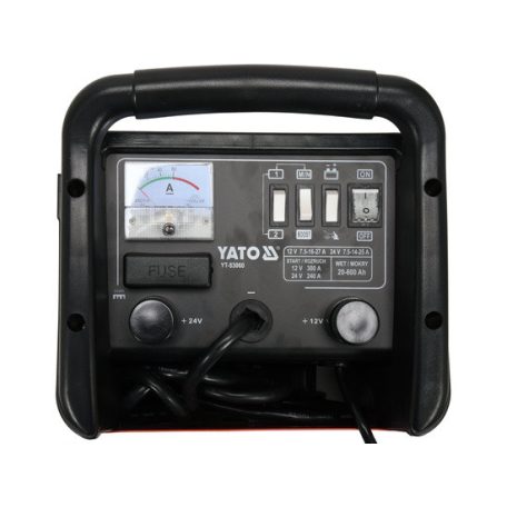 Akkumulátor töltő-indító 12-24V 240A/ 20-600Ah