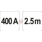 Indítókábel 400A 2.5m