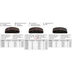 Barkácsszalag 75x457mm P80 5db/1cs