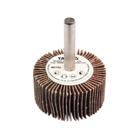 Csapos lamellás csiszoló 40x20x6mm  P150