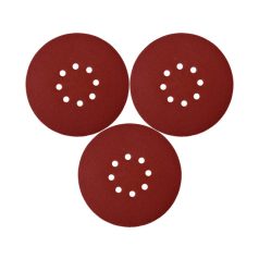   Tépőzáras csiszolókorong 180 mm P60 YT-82341 falcsiszoló zsiráfhoz (3db/cs)